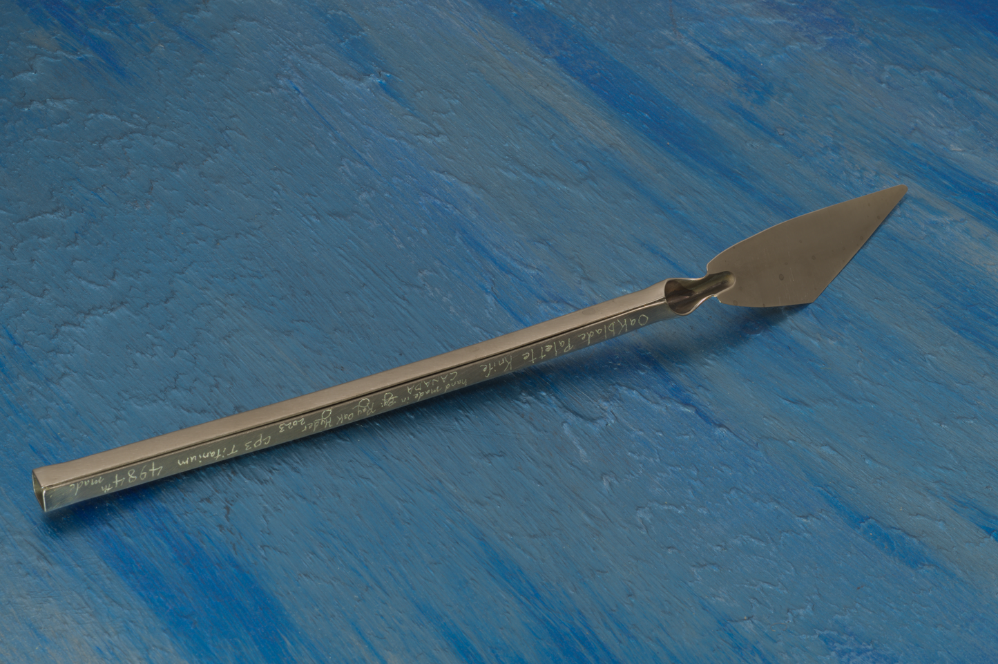 Oakblade Palette Knife CL-3R titanium SUPER flexibility