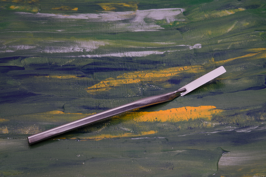 Oakblade Palette Knife DTL-3 Stainless steel EXTRA flex (Shorter edition)