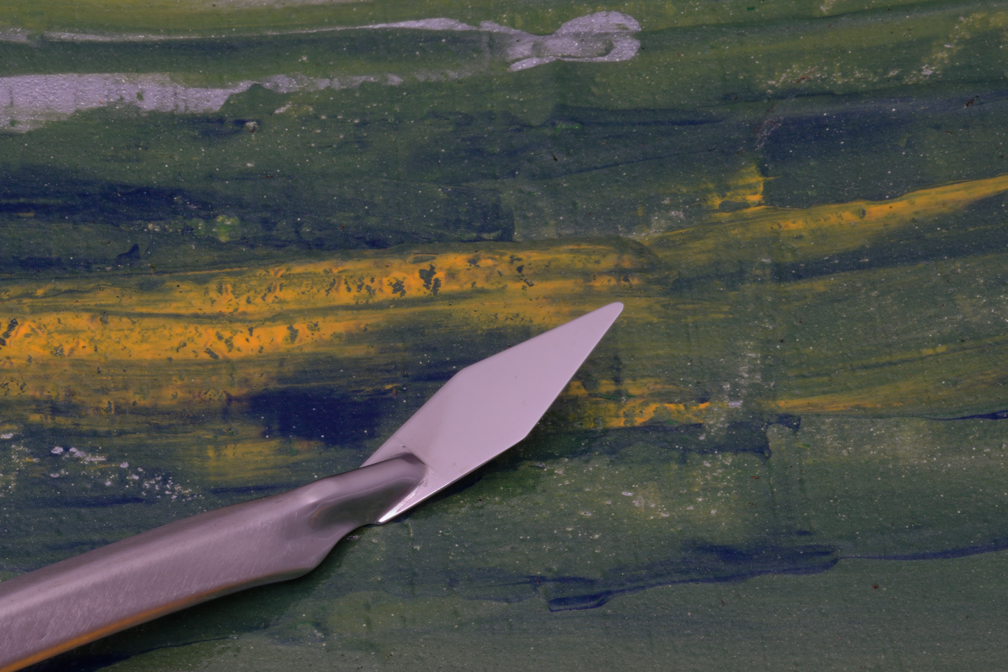 Oakblade Palette Knife DMD-1 Stainless steel LOW flexibility